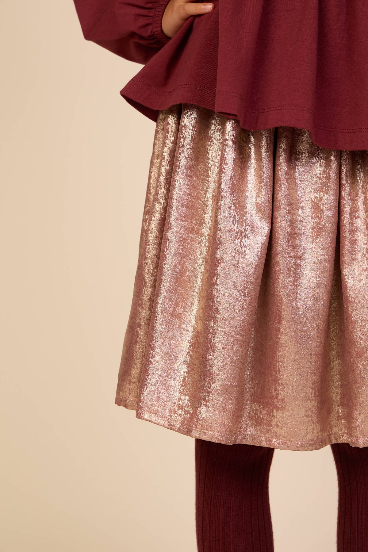 Rock mit goldfarbenem Finish Tween - Dusty Rose | 101674 Sylvia