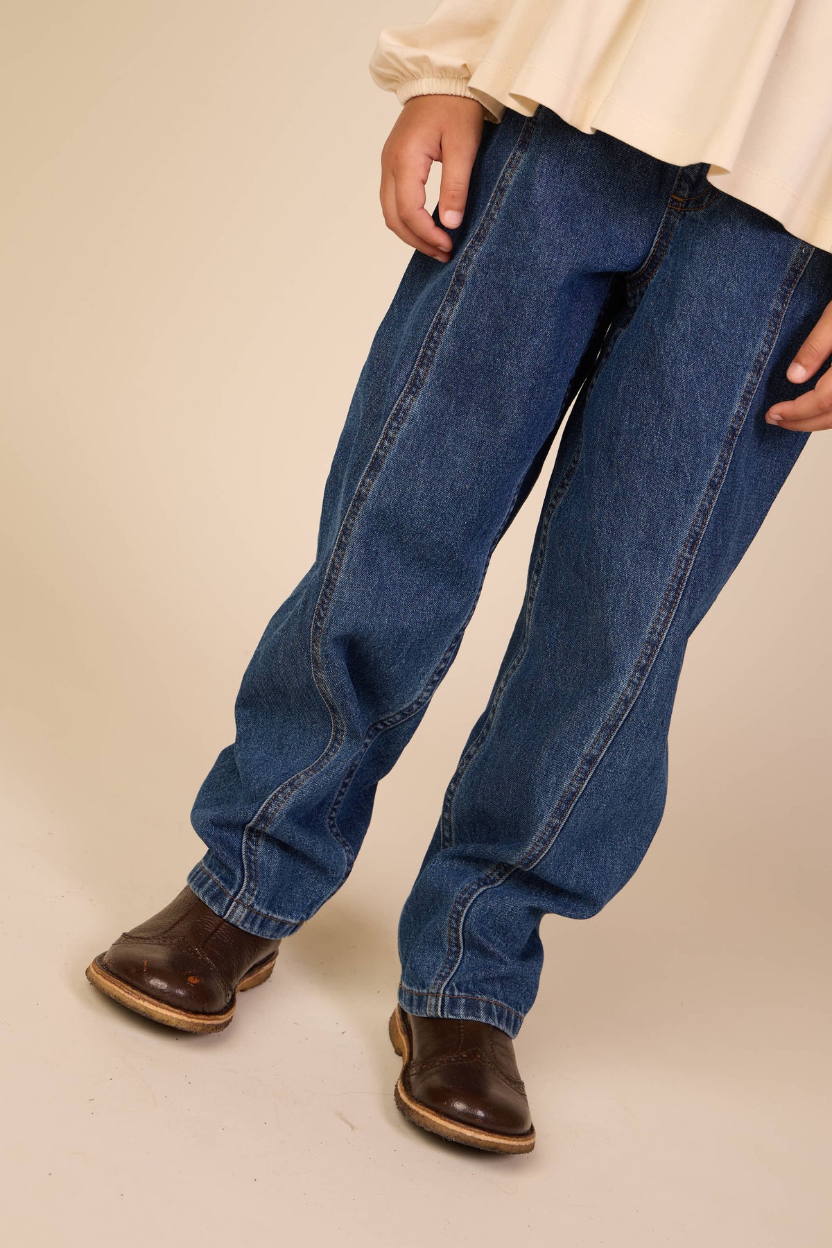 Barrel-Jeans Kids - Blue | 101640 River