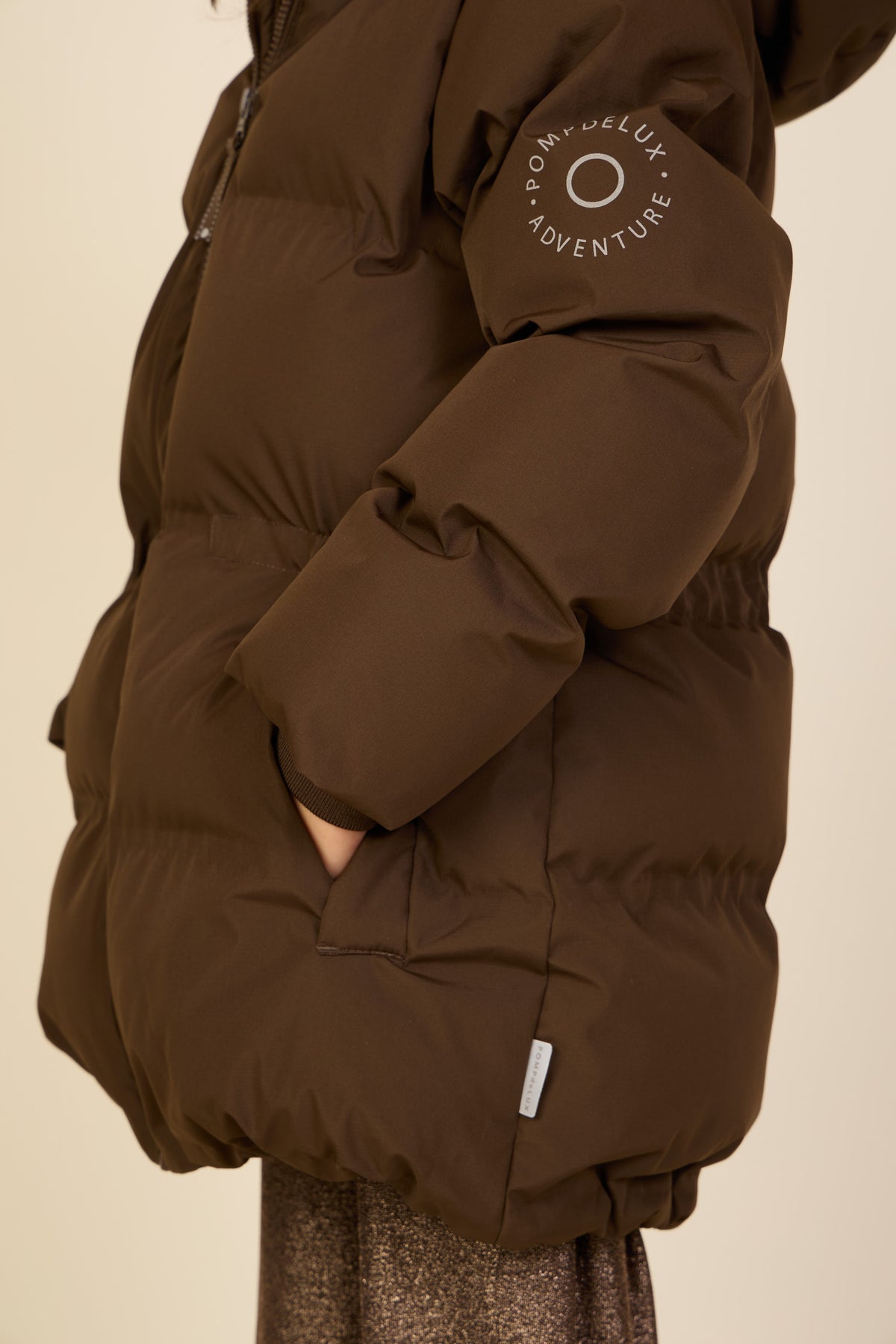 Adventure® Winterjacke mit verstellbarer Taille Kids - Dark Brown | 101413 Elenor