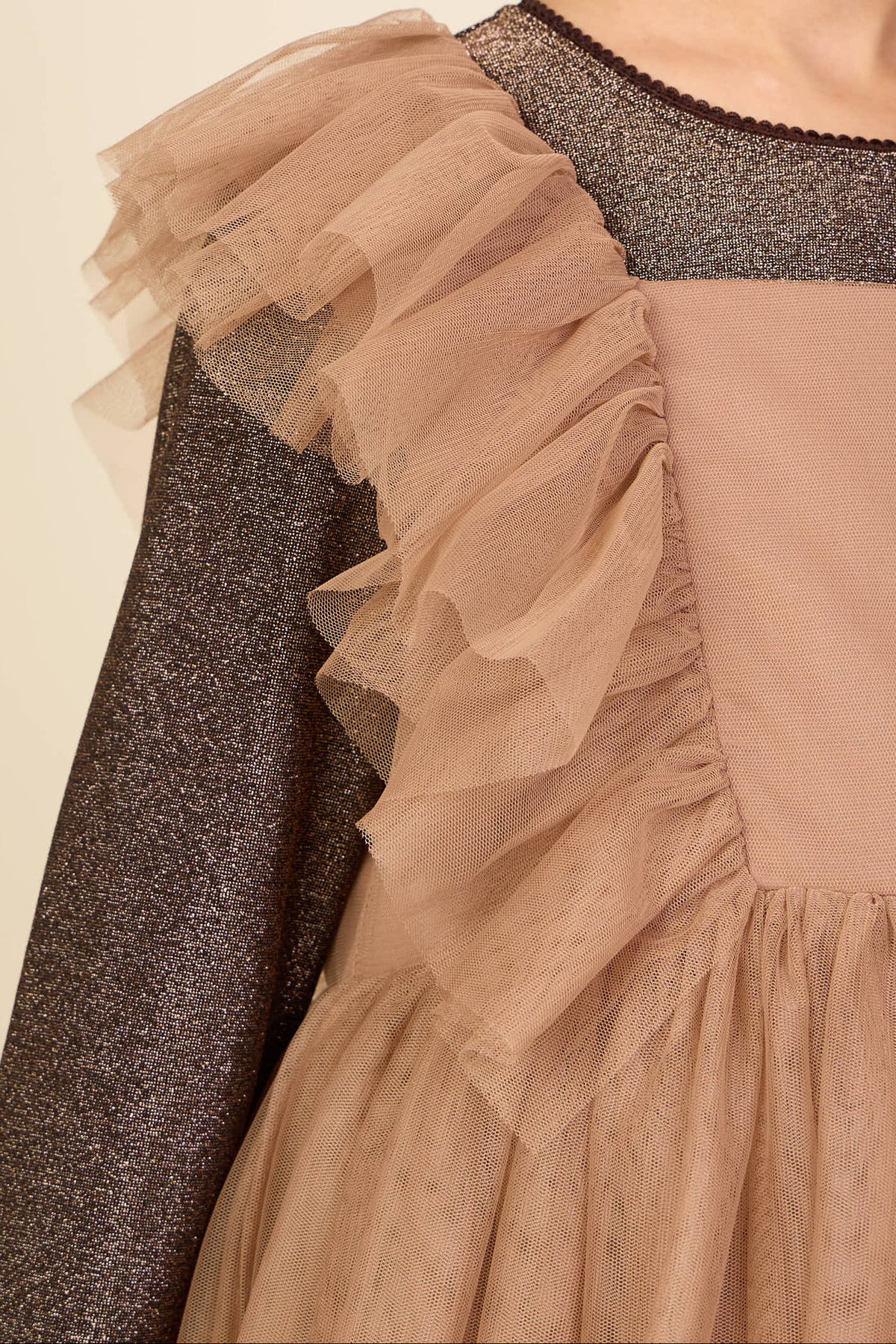 Tüllkleid Kids - Light Brown | 101509 Bianca