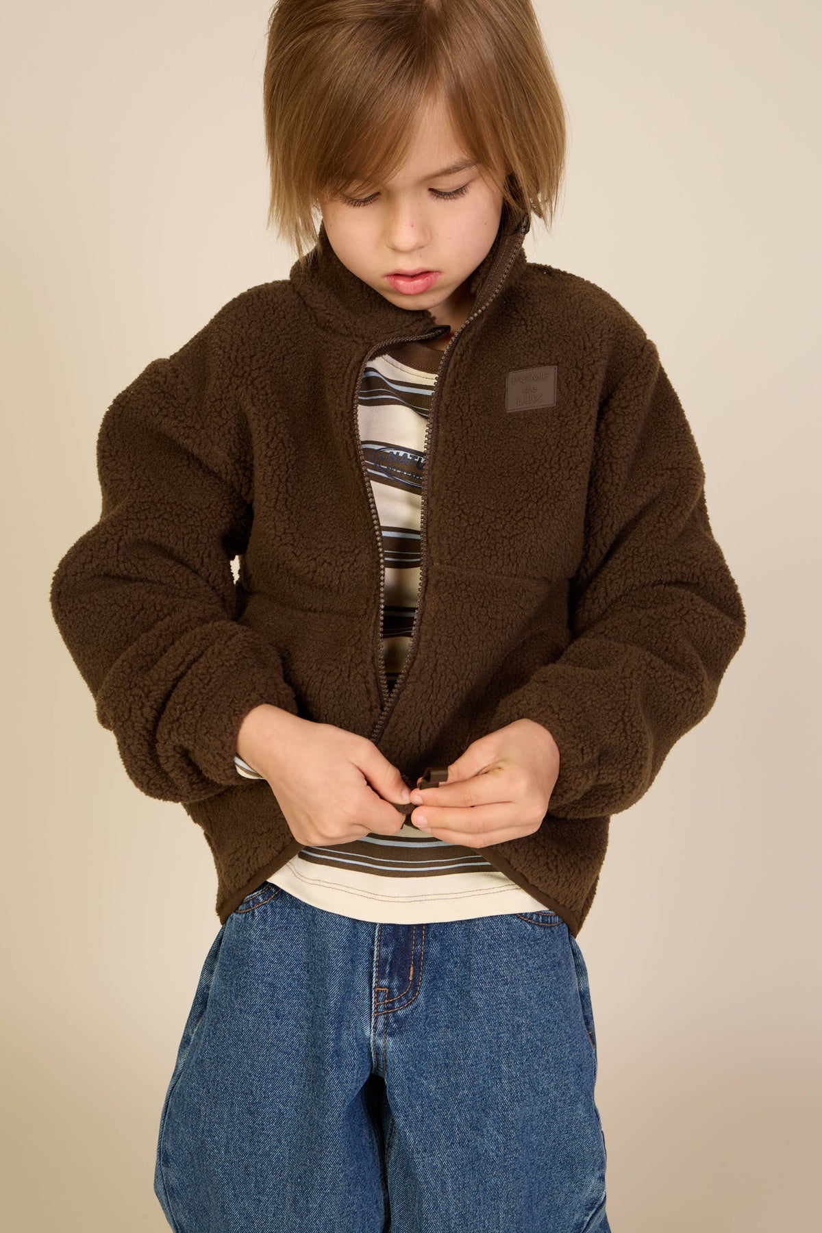 Teddyjacke Tween - Dark Brown | 101688 Warren