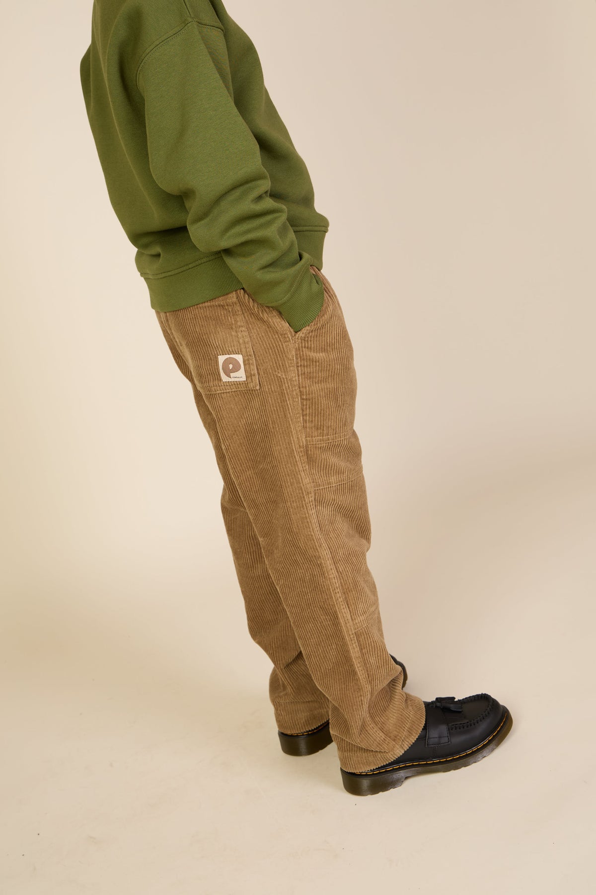 Cordhose mit aufgesetzten Taschen Tween - Khaki | 101538 Reed