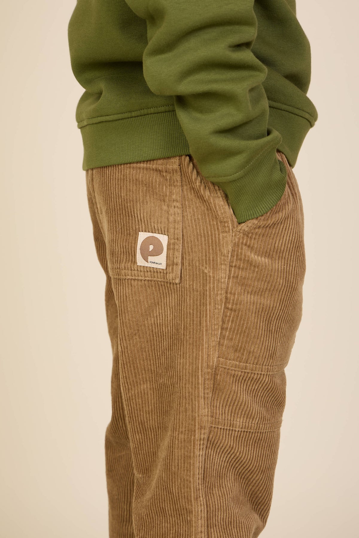Cordhose mit aufgesetzten Taschen Tween - Khaki | 101538 Reed