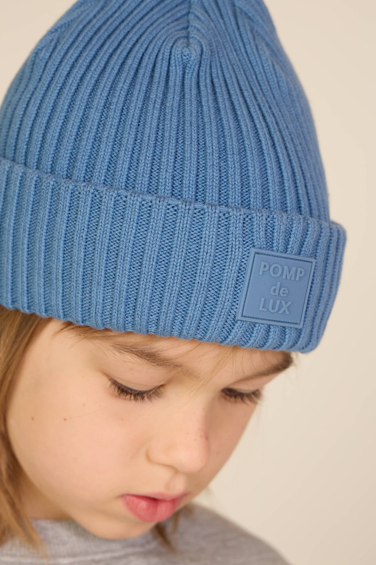 Baumwollstrickmütze – Alle – Dusty Blue | 101519 Todd