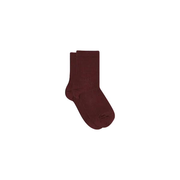 MP Gerippte Wollsocken Tween - Bordeaux | 101723 MP 718