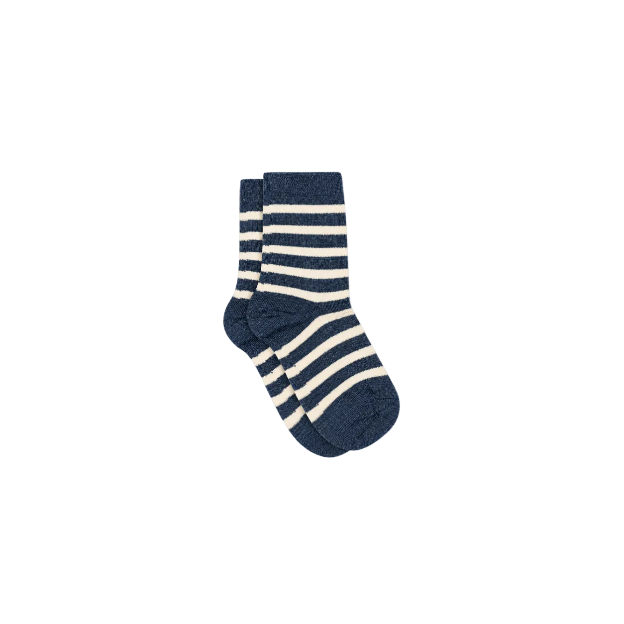 MP Gestreifte Woll-Rippsocken – Alle – Blau meliert | 101734 MP 79200