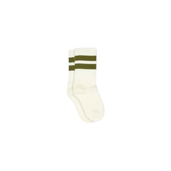 MP Retro-Tennissocken mit Streifen – Alle – Moosgrün | 101732 MP 79293