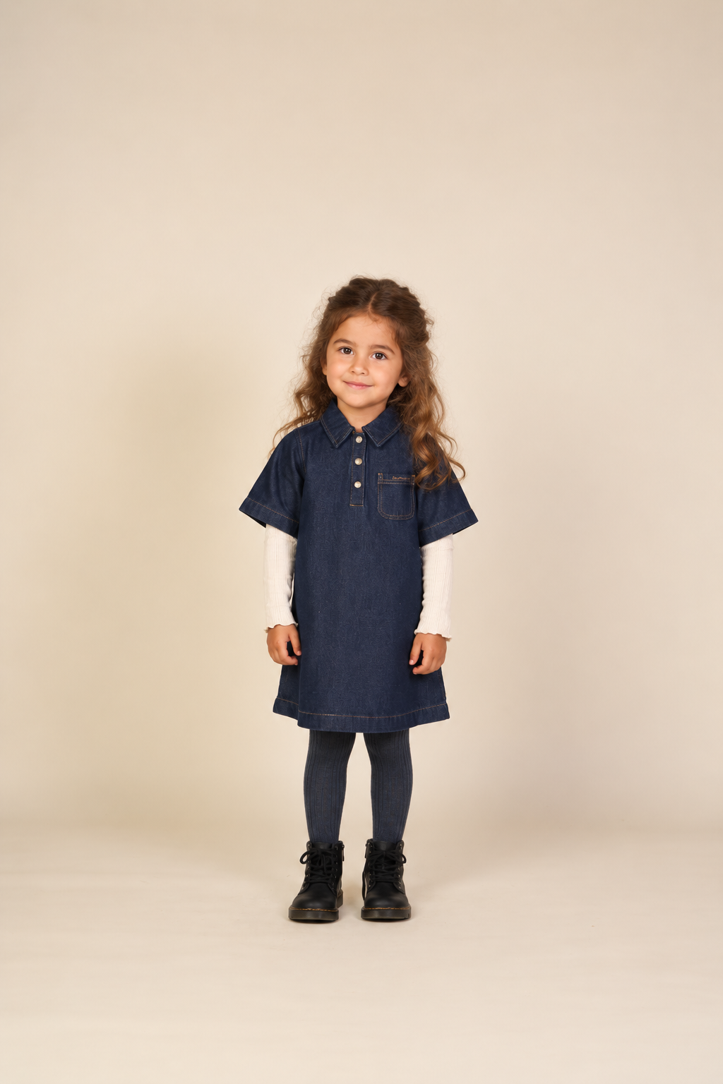 Jeanskleid Kids - Dark Blue | 101618 Alison