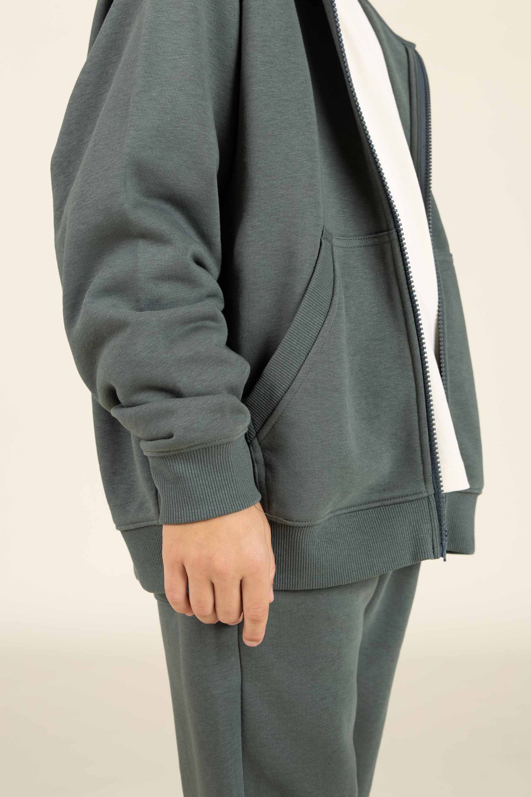 Klassischer Hoodie - Tween - Petrol | 100374 Felix