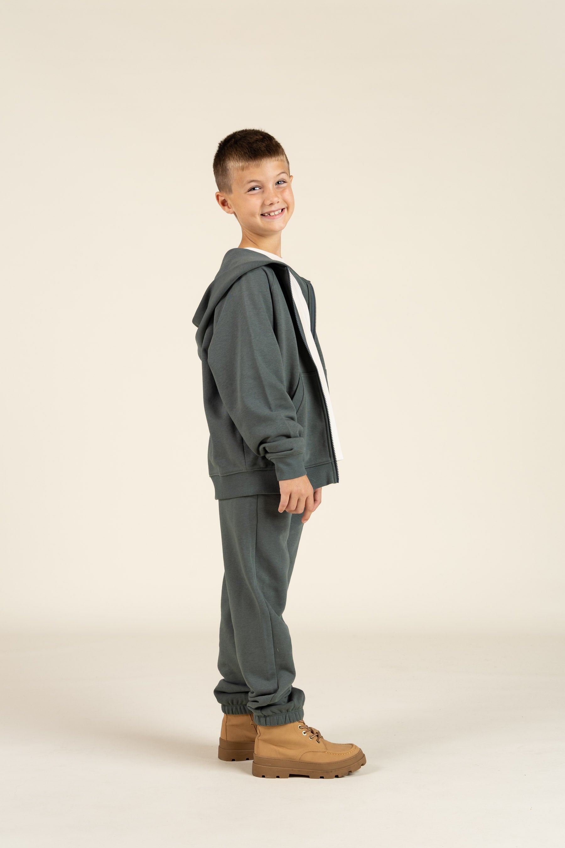 Klassischer Hoodie - Tween - Petrol | 100374 Felix