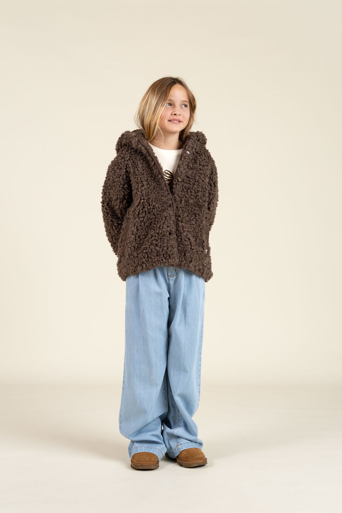 Weite weiche Jeanshose - Tween - Blue Denim | 100103 Lea