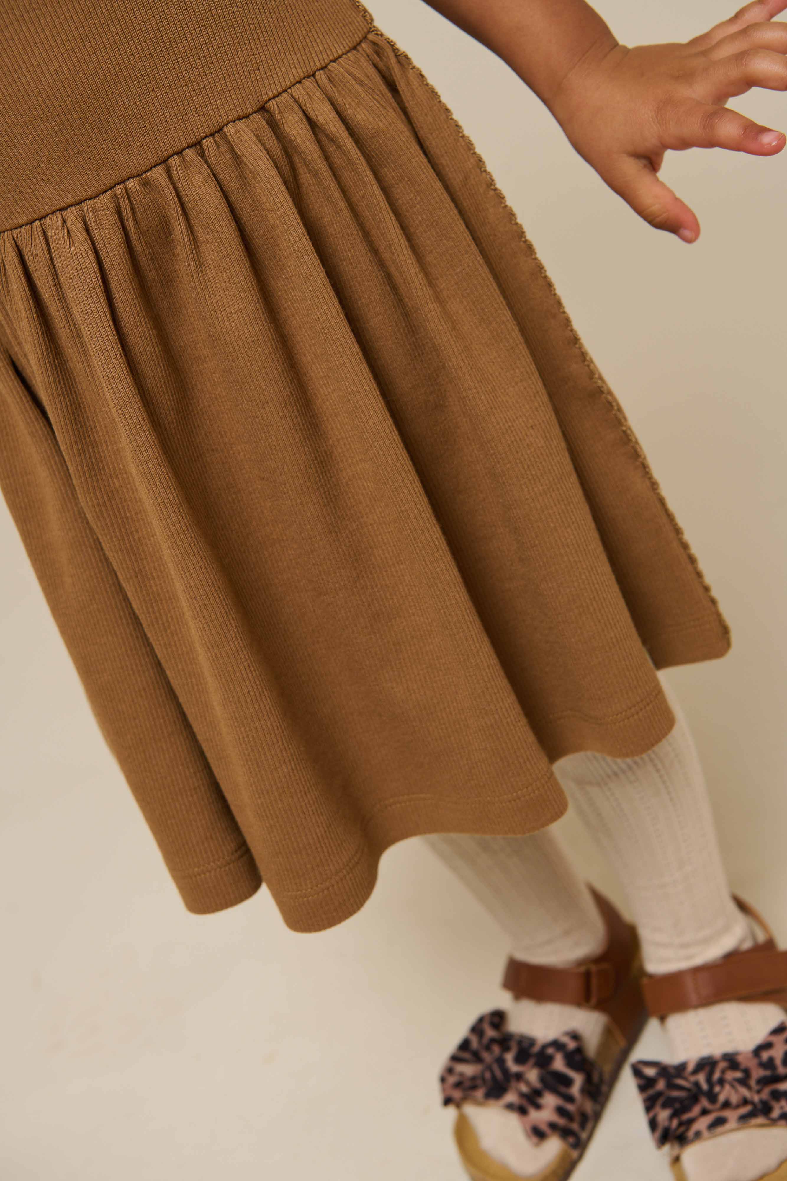 Ärmelloses Kleid aus Modalripp - Kids - Coconut | 101297 Lottie