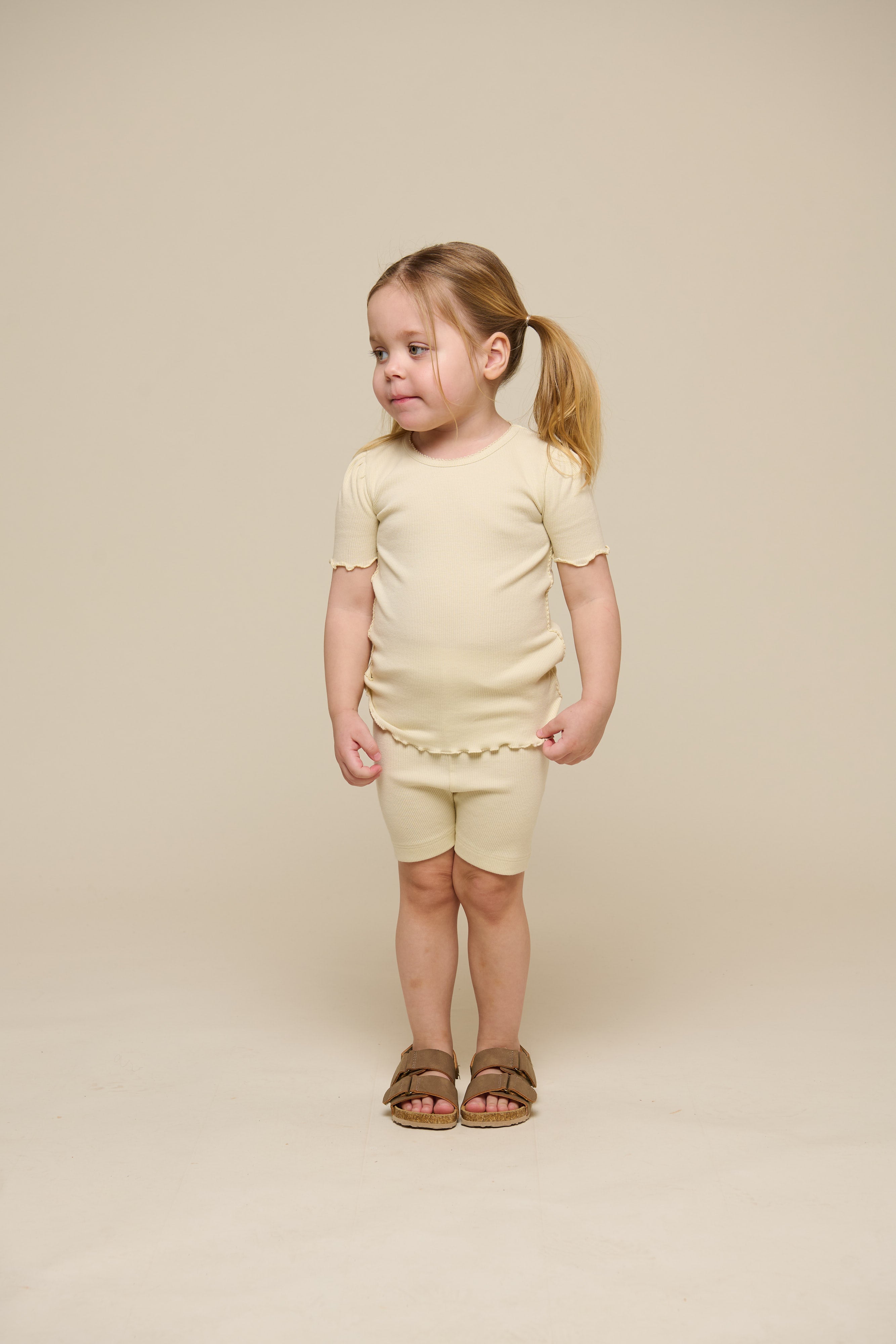 T-Shirt aus Modalripp - Kids - OffWhite | 101304 Lottie