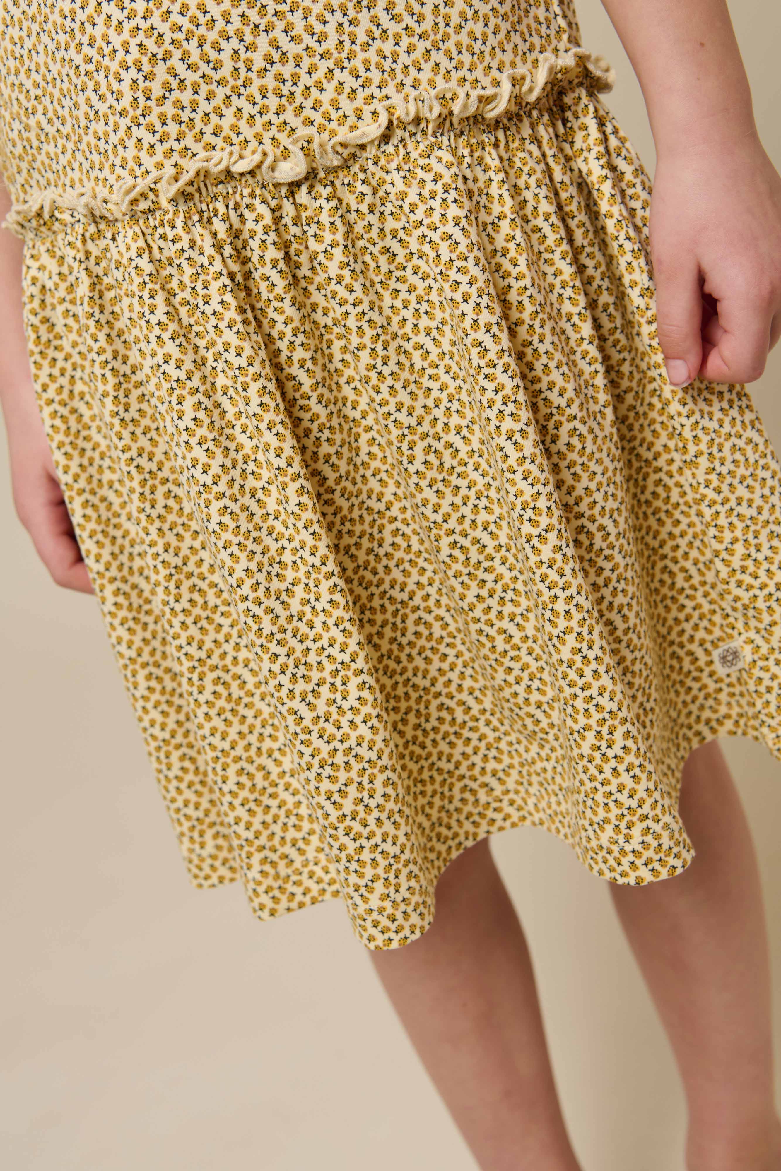 Jersey-Kleid - Kids - Yellow | 101223 Lea