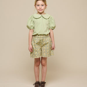 Jerseybluse mit Kragen - Tween - Powder Green | 101280 Nini