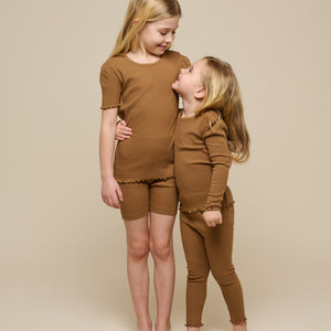 T-Shirt aus Modalripp - Kids - Coconut | 101300 Lottie