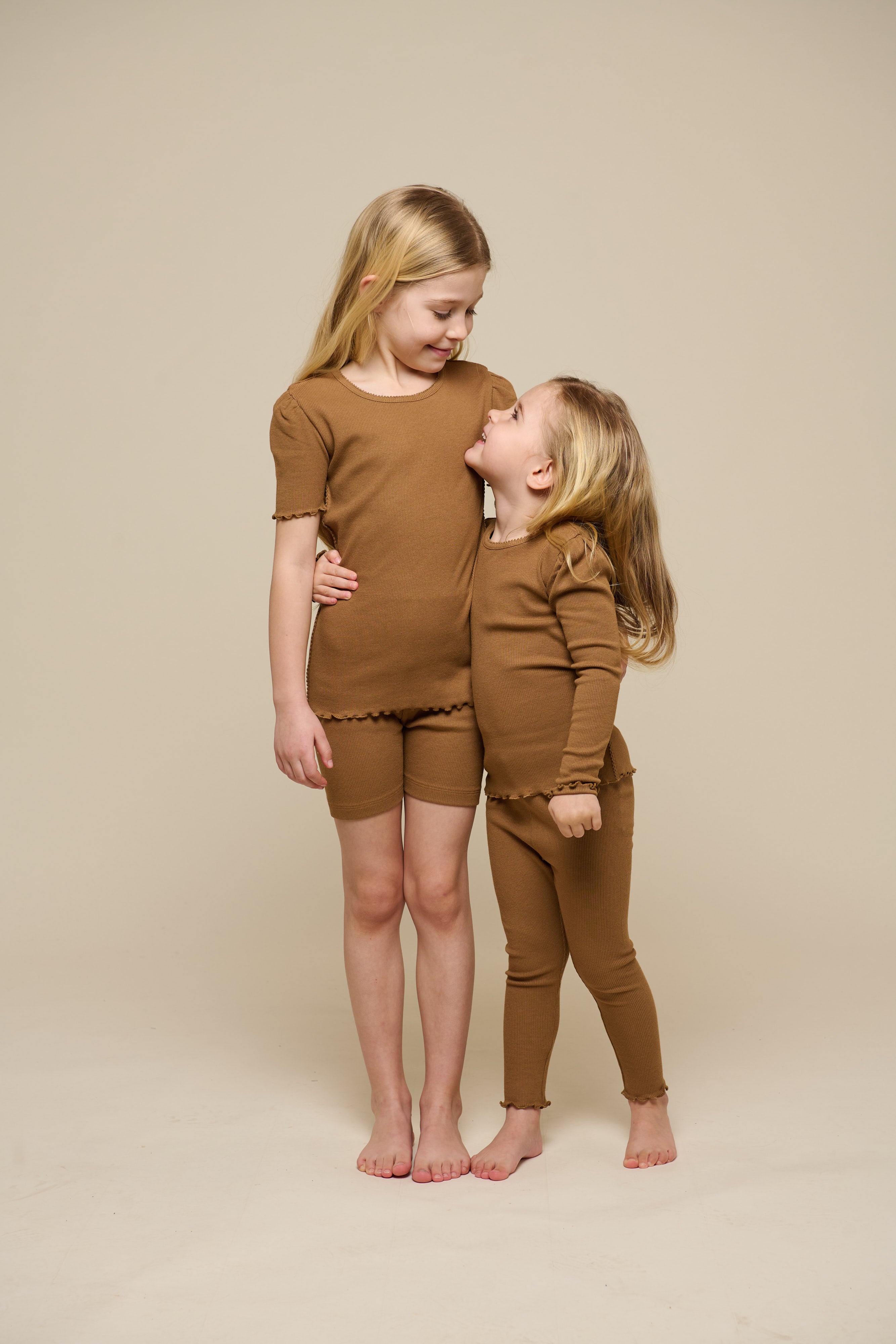 T-Shirt aus Modalripp - Kids - Coconut | 101300 Lottie