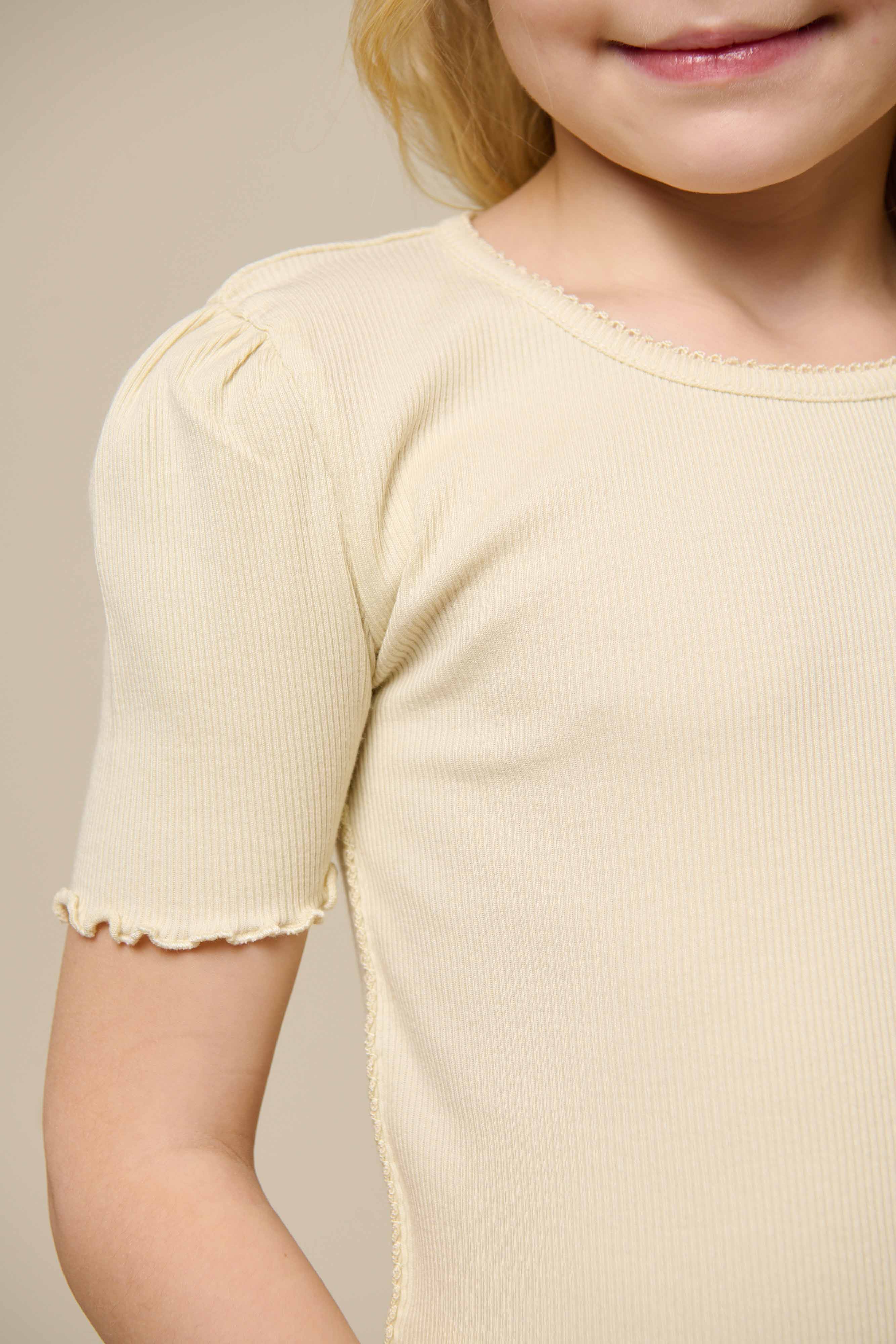 T-Shirt aus Modalripp - Tween - OffWhite | 101305 Lottie