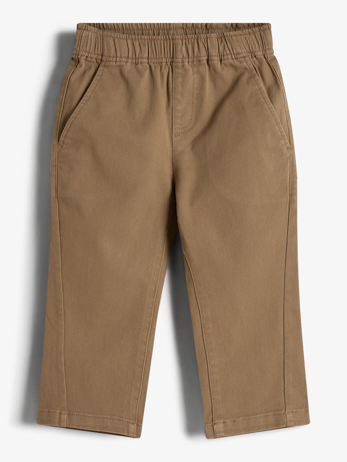 Lässige Pull-on-Chinos - Little - Walnut