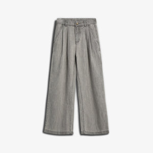 Weite weiche Jeanshose - Tween - Grey Denim | 100104 Lea