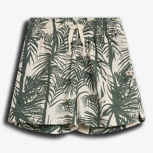 Leinen-Tropen-Shorts - Petrol | 100109 Mateo