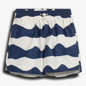 Popeline Wave Shorts - Tween - Blue | 100401 Kean