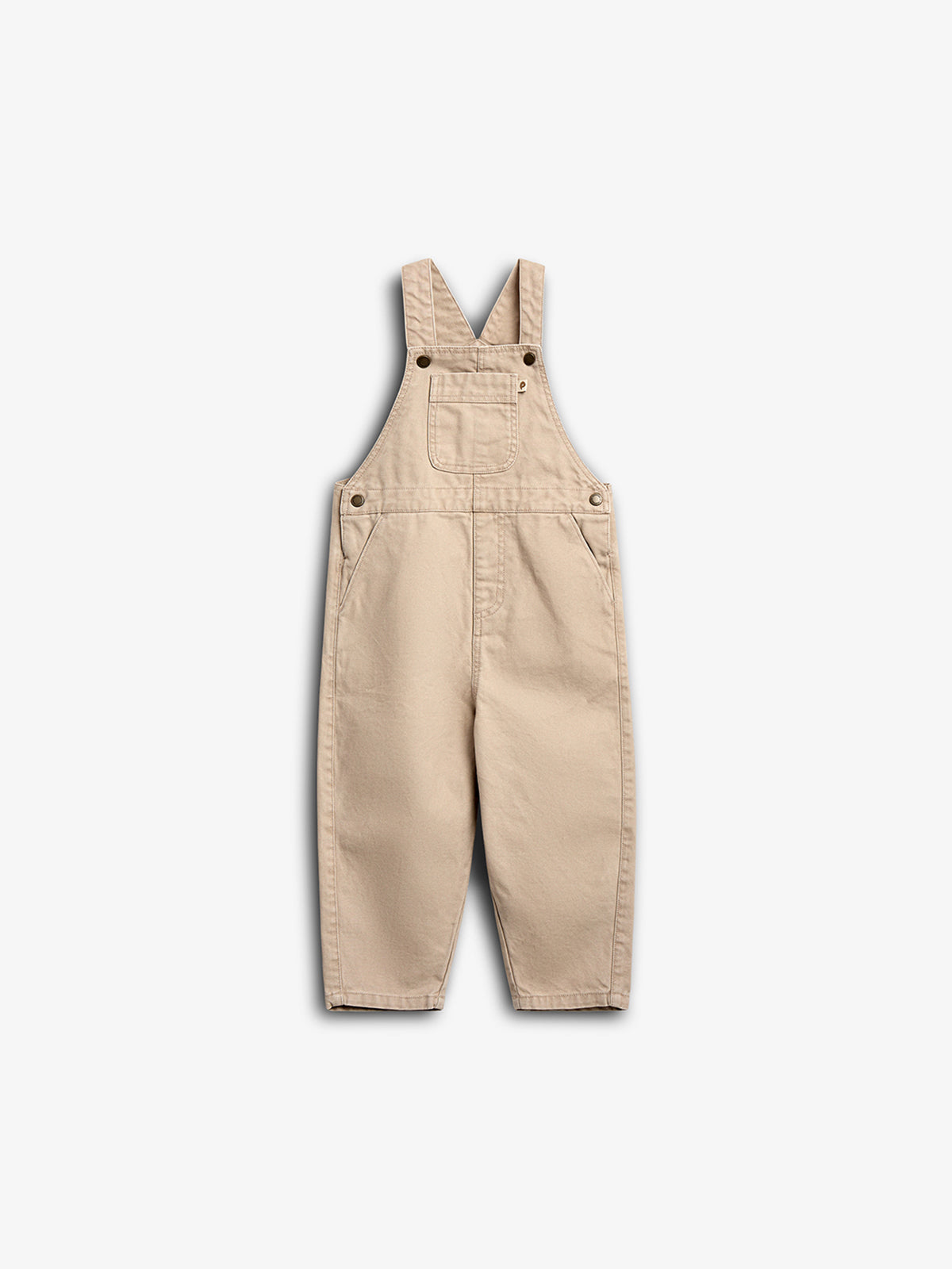 Canvas-Overall - Kids - Greige | 100119 Dereck