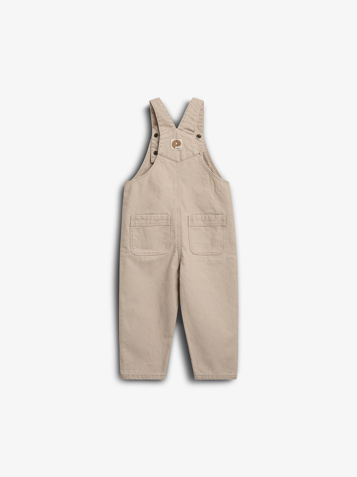 Canvas-Overall - Kids - Greige | 100119 Dereck