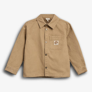 Canvas Overshirt - Tween - Beige | 100343 Dereck