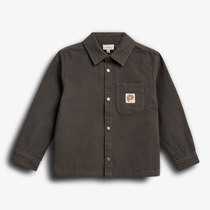 Canvas Overshirt - Tween - Dark Grey | 100346 Dereck