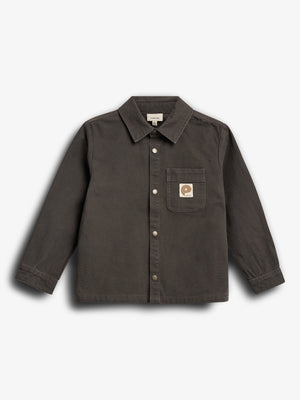 Canvas Overshirt - Tween - Dark Grey | 100346 Dereck
