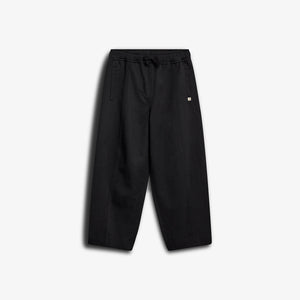 Barrel Leg Tencel Hose - Tween - Black | 100133