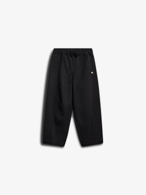 Barrel Leg Tencel Hose - Tween - Black | 100133