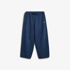 Barrel Leg Tencel Hose - Tween - Dusty Cobalt | 100134