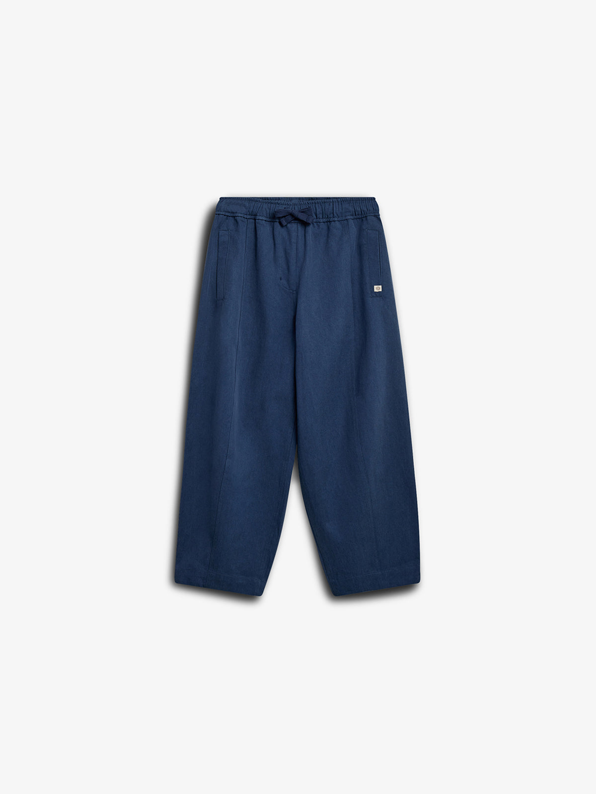 Barrel Leg Tencel Hose - Tween - Dusty Cobalt | 100134