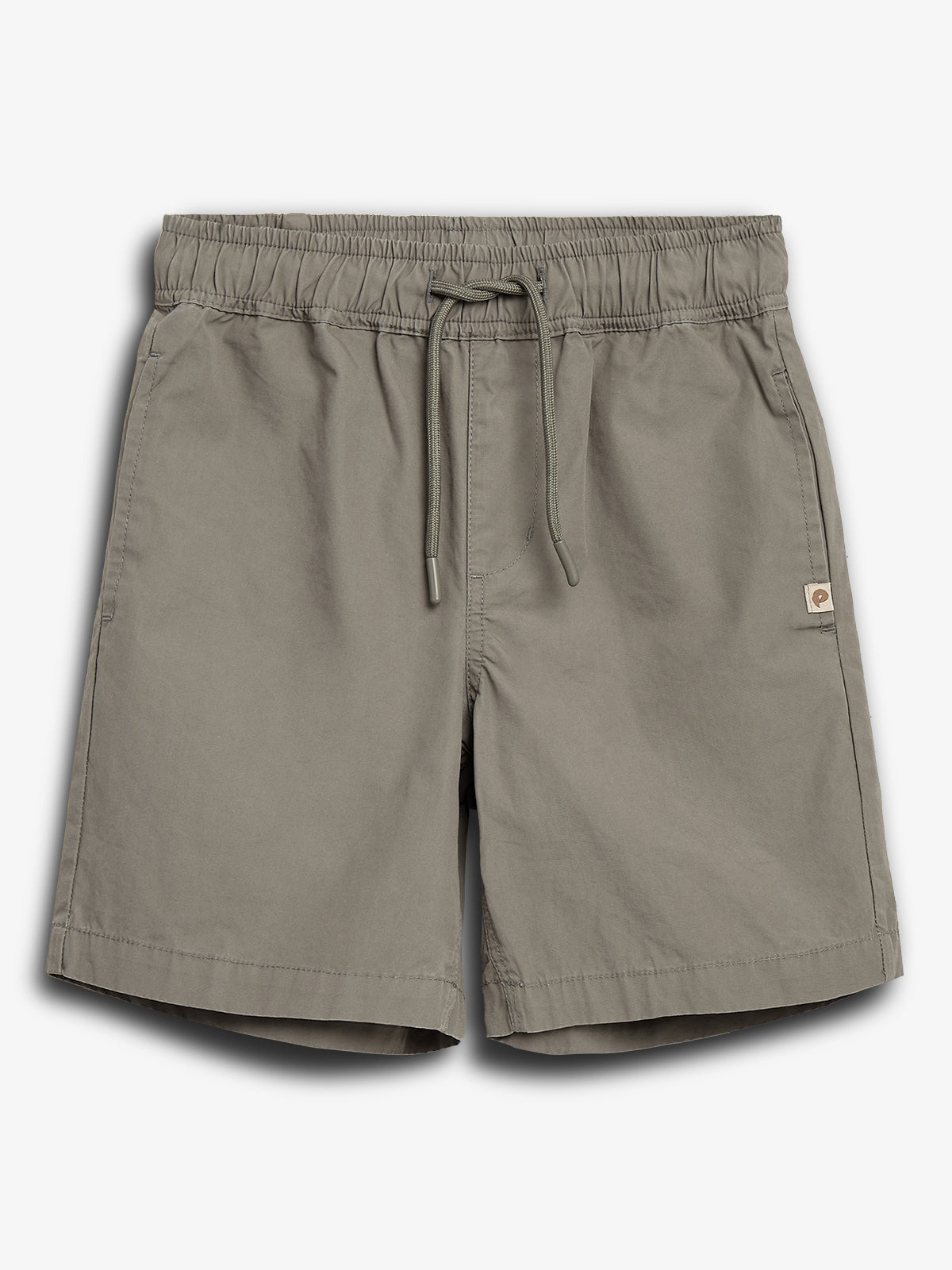 Popeline Shorts Solid - Green Smoke | 100137 Sixten