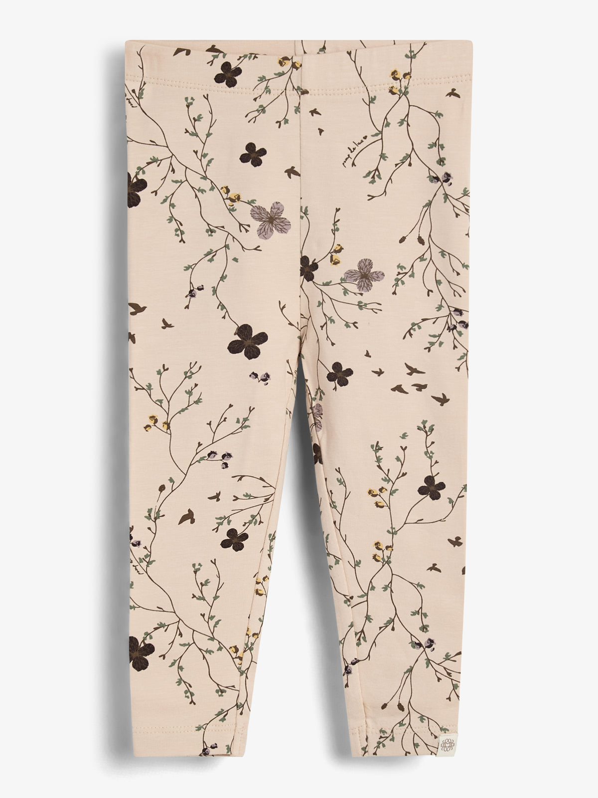 Jersey-Leggings mit Blumendruck - Little - Moonlight/Purple