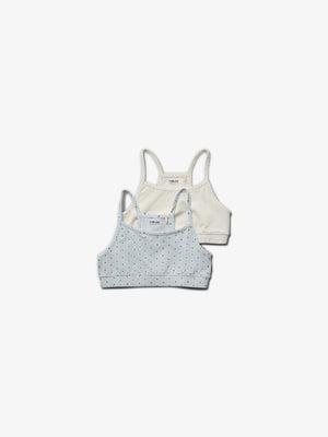Crop-Top 2er-Pack - Blue | 100150 Clara
