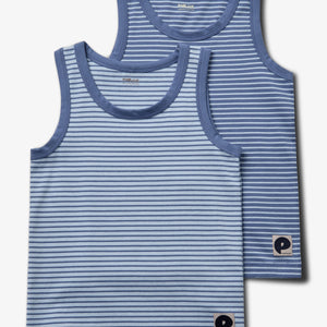 Unterhemd 2er-Pack - Blue | 100154 Carlo