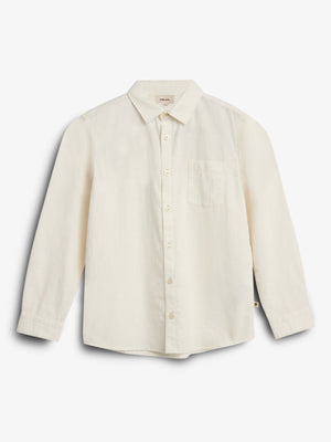 Leinenhemd - Tween - Off white | 100170 Pelle