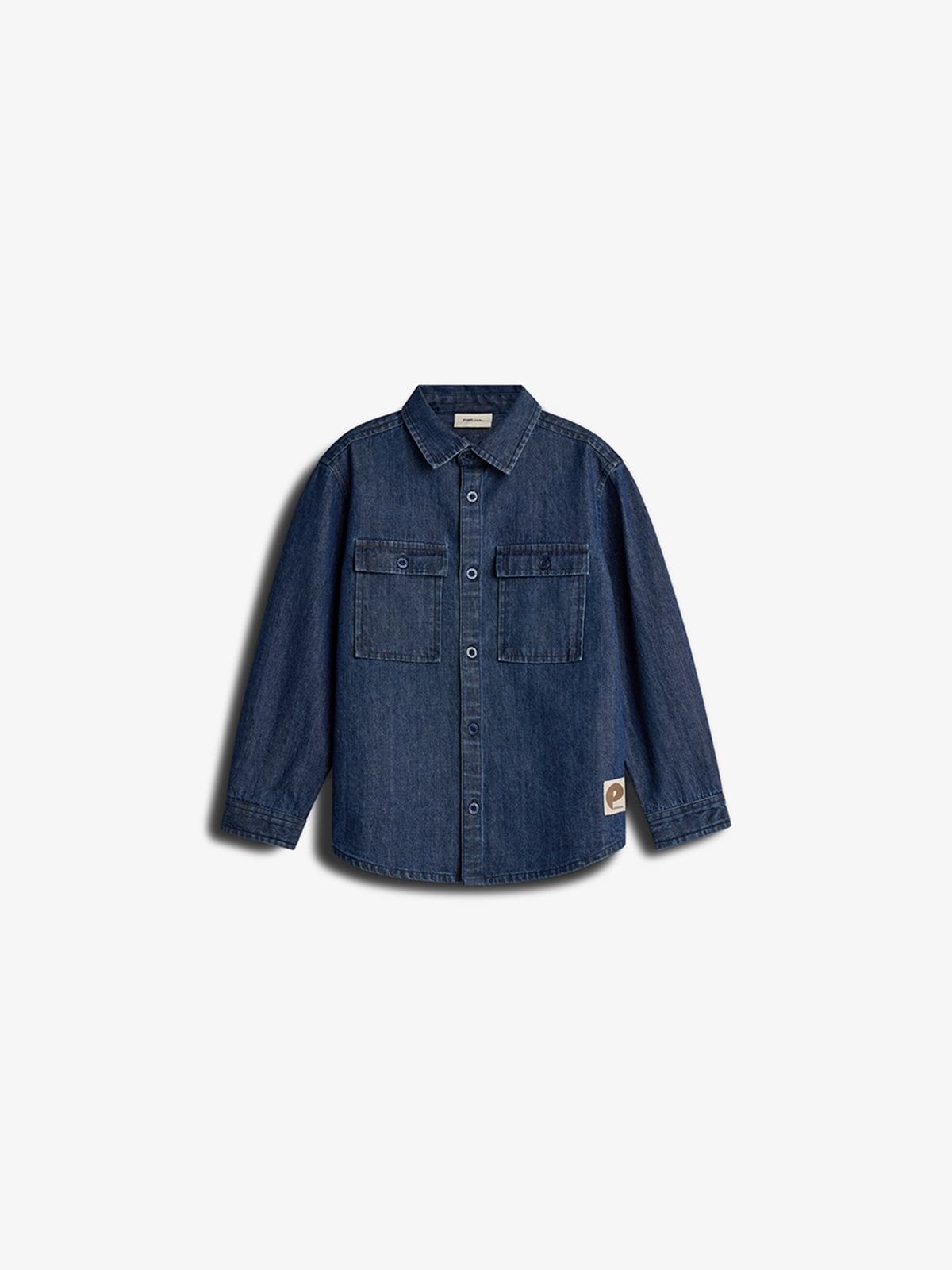 Jeanshemd - Kids - Dark Blue Denim | 100176 Delhi