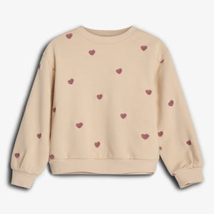 Sweatshirt mit Stickerei - Tween - Rose | 100415 Liva