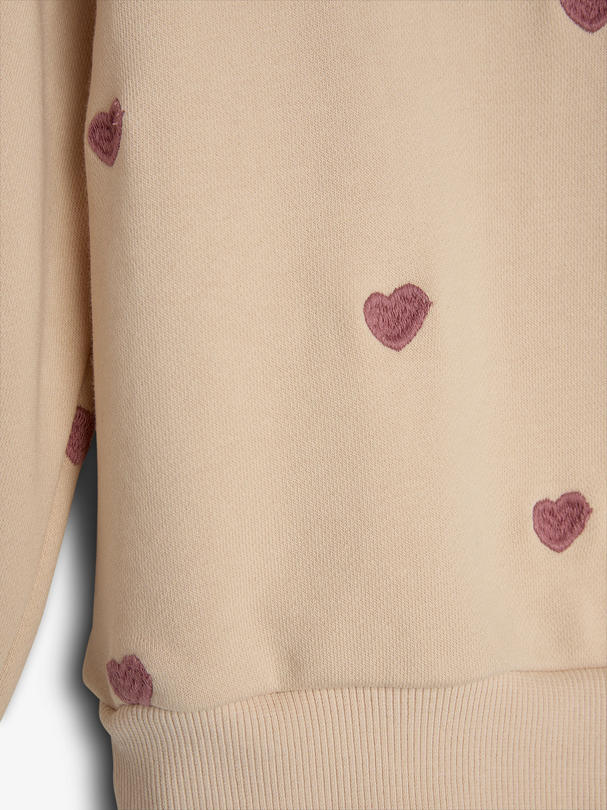 Sweatshirt mit Stickerei - Tween - Rose | 100415 Liva
