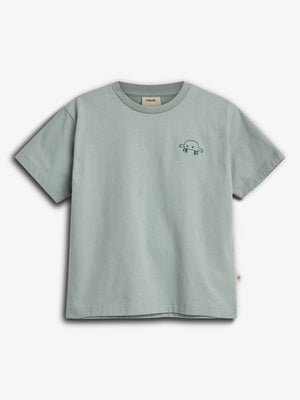 T-Shirt mit Pfirsich-Finish - Light Petrol | 100295 Axel