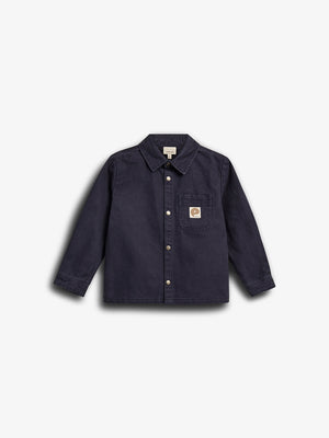 Canvas Overshirt - Kids - Navy | 100128 Dereck
