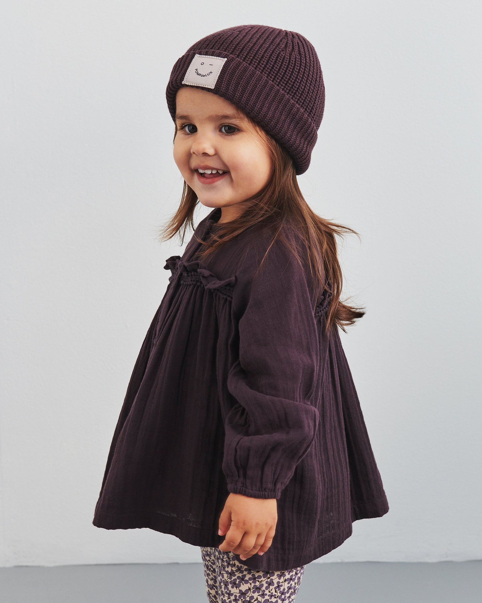 Boho-Tunika - Little - Dark Purple