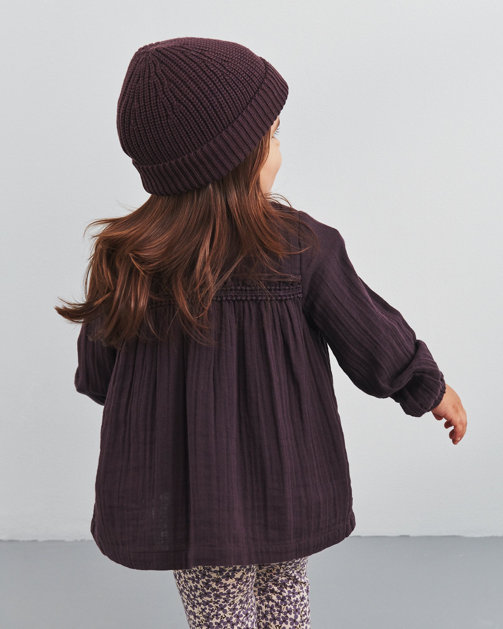 Boho-Tunika - Little - Dark Purple