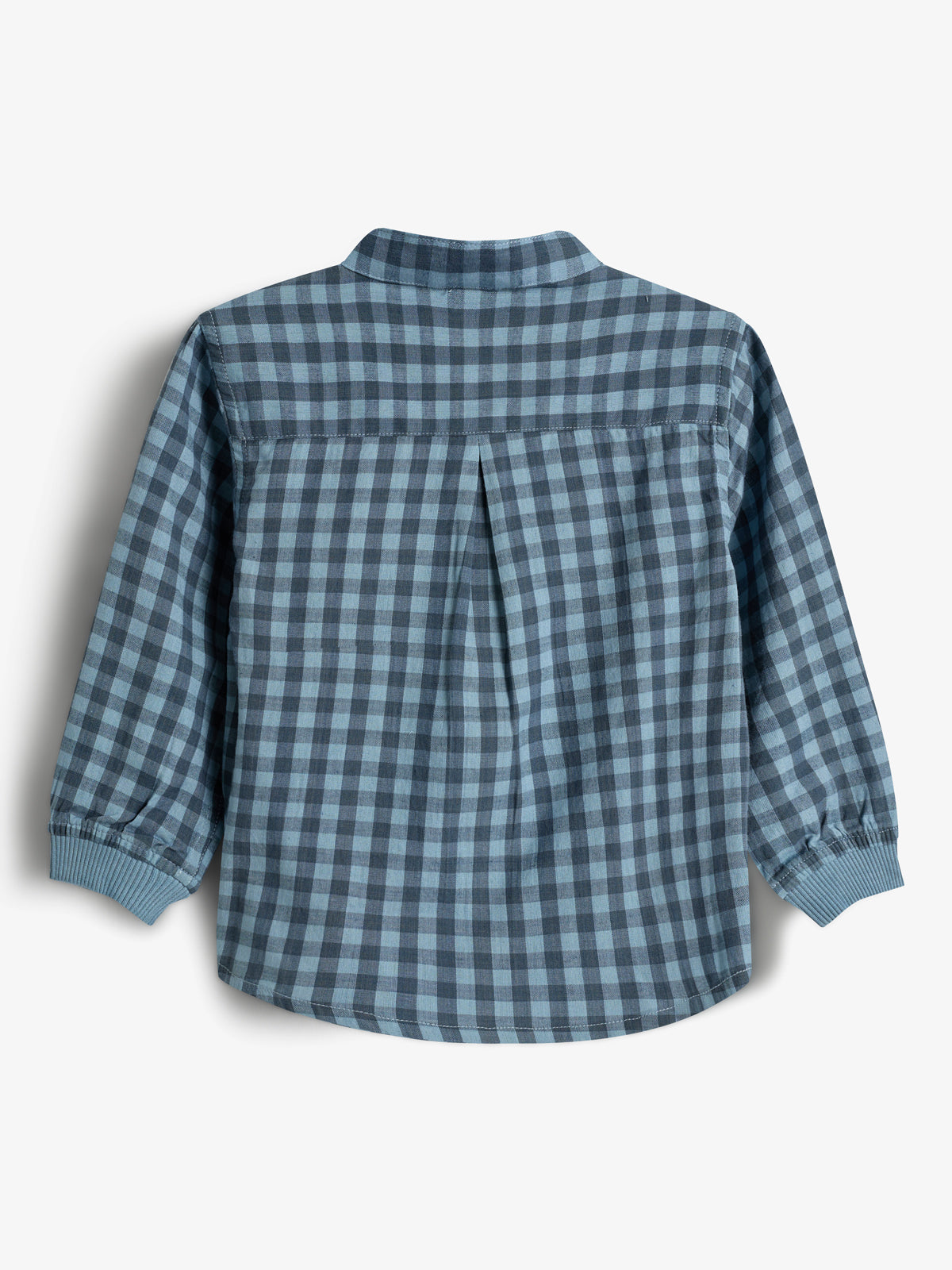 Gingham Baumwollhemd - Little - Blue