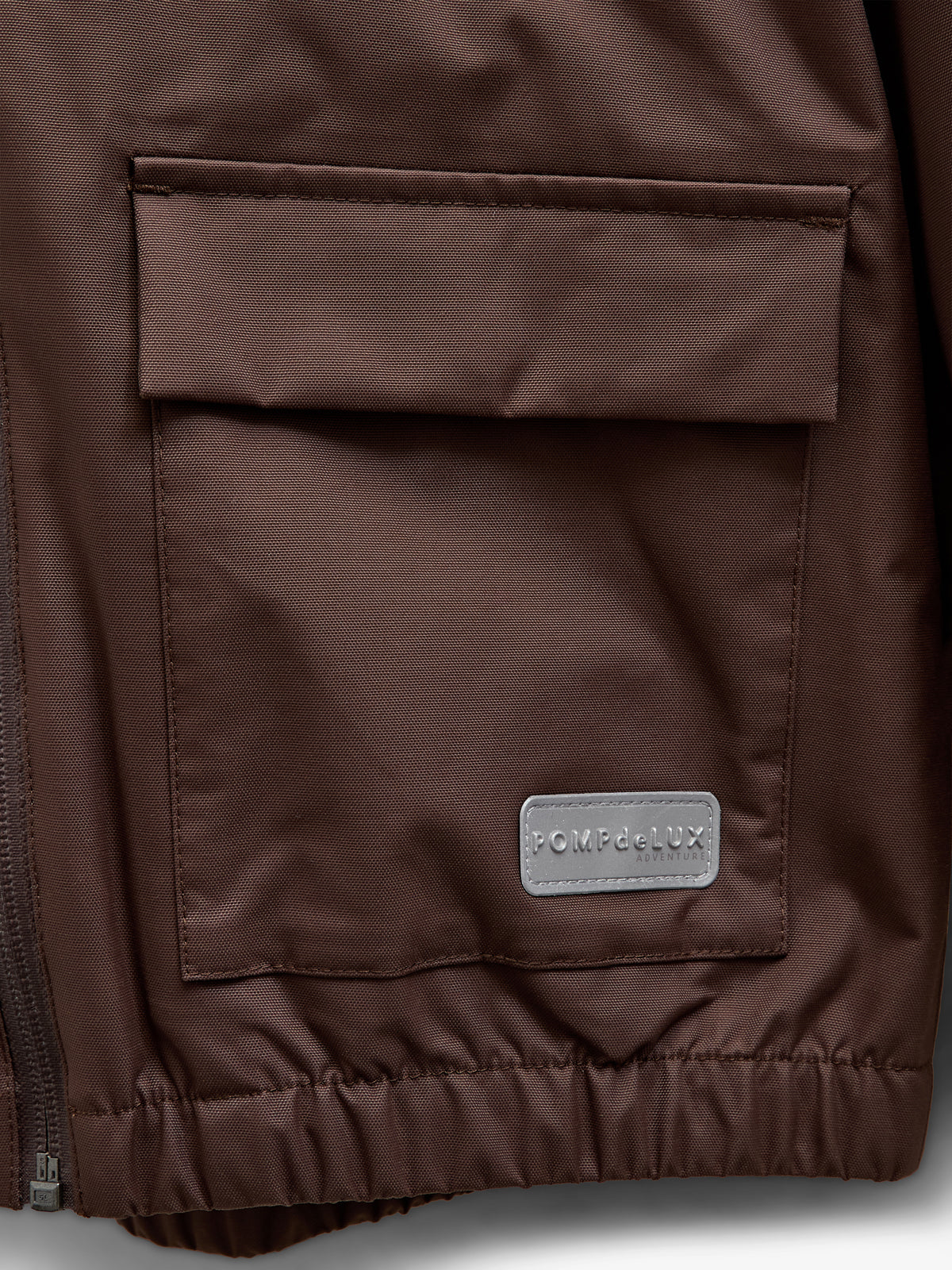 Shell Jacke mit Path-Tasche - Kids - Chocolate | 100499 Luke