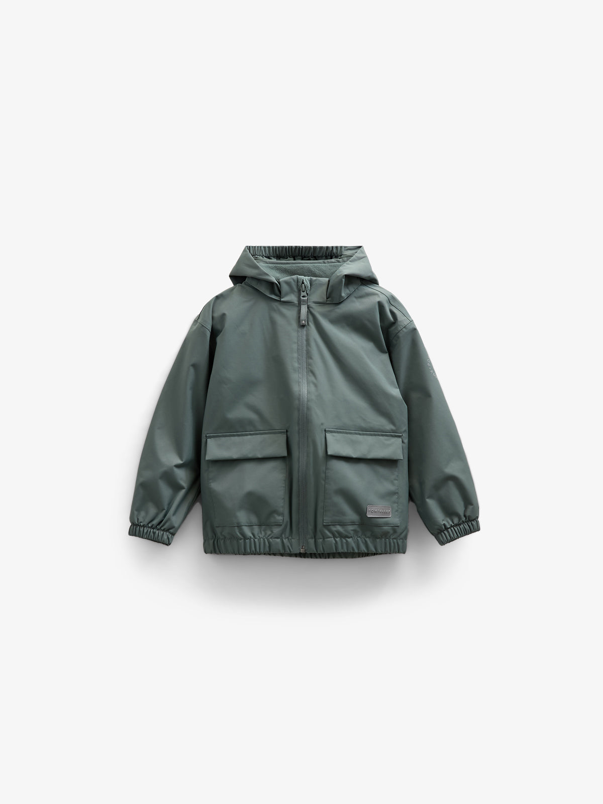 Shell Jacke mit Path-Tasche - Kids - Dusty Dark Green | 100501 Luke
